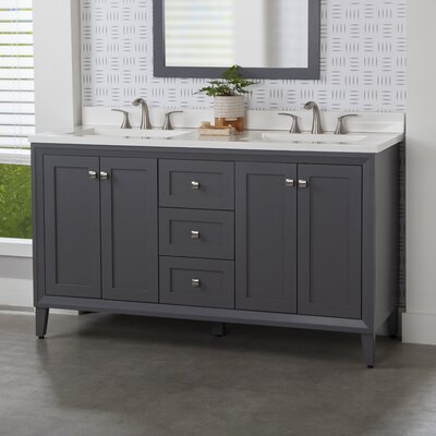 Transitional Double Bathroom Vanities for Your Signature Style | Joss ...