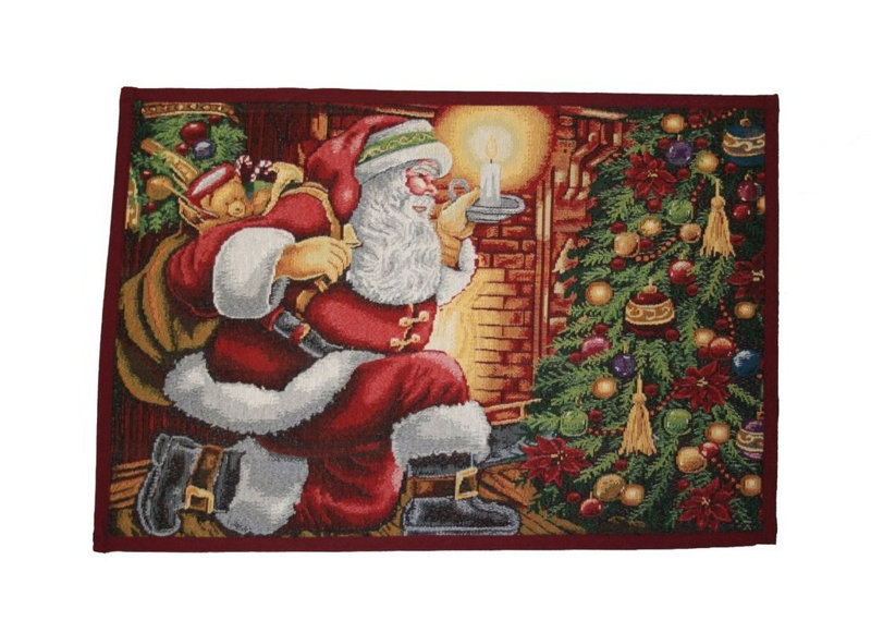 The Holiday Aisle Pryce Decorative Christmas Santa Claus Kitchen