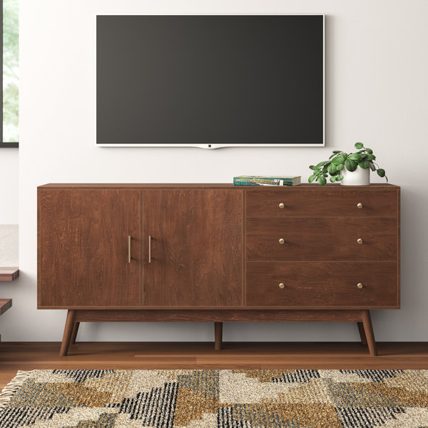Modern Contemporary Teak Media Furniture Allmodern Allmodern offers a collection of tv stands that brings in quaint charm and essential storage space to your home. modern contemporary teak media furniture