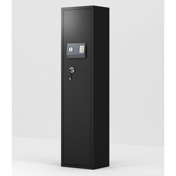 Auxley Large Firearm Rifle Storage Cabinet With Electronic Lock