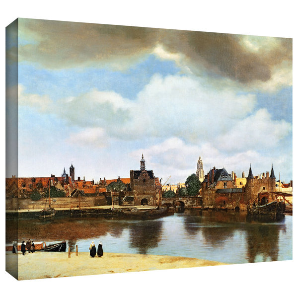 Artwall View Of Delft Iii By Johannes Vermeer Painting Print On