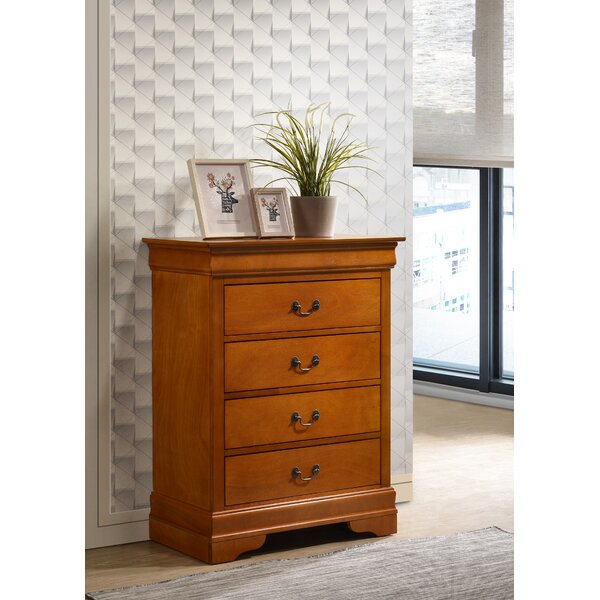 Lark Manor Babcock 4 Drawer Chest & Reviews | Wayfair