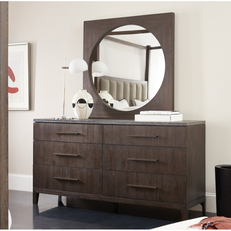 Hooker Furniture Miramar 6 Drawer Double Dresser With Mirror Reviews Perigold