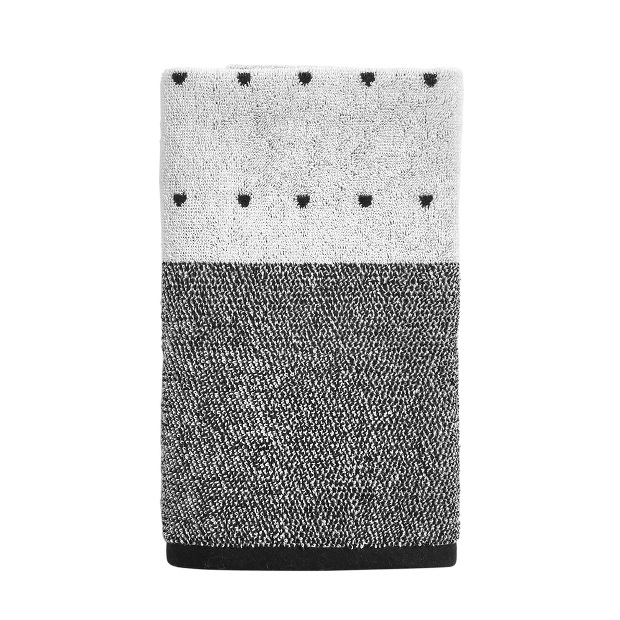 Black And White Spots Hand Towels Bathroom Soft Polka Dot Pattern Bath Towel Absorbent Kitchen Dish Towel Home Decor 27 5 X 15 7 Fingertip Towels Home Kitchen Rayvoltbike Com