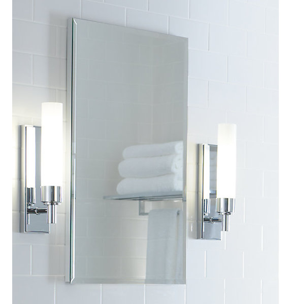 Robern R3 Series Recessed Or Surface Mount Frameless Medicine Cabinet With 3 Adjustable Shelves Reviews Wayfair