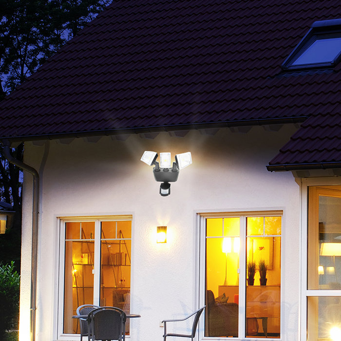 85 Watt Solar Dusk To Dawn Outdoor Security Flood Light With Motion Sensor 85 Watt Solar Dusk To Dawn Outdoor Security Flood Light With Motion Sensor