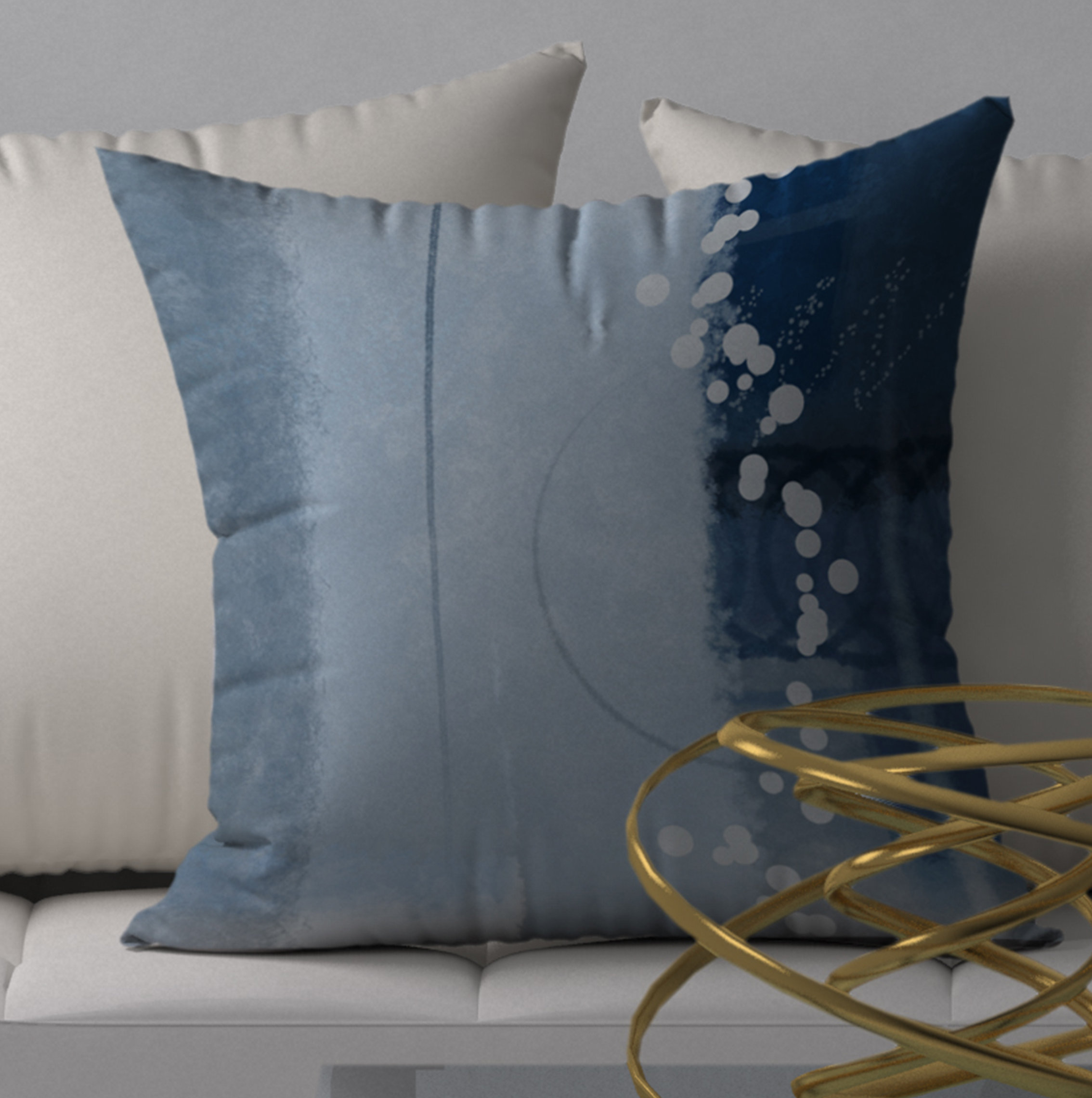 how to clean a decorative pillow