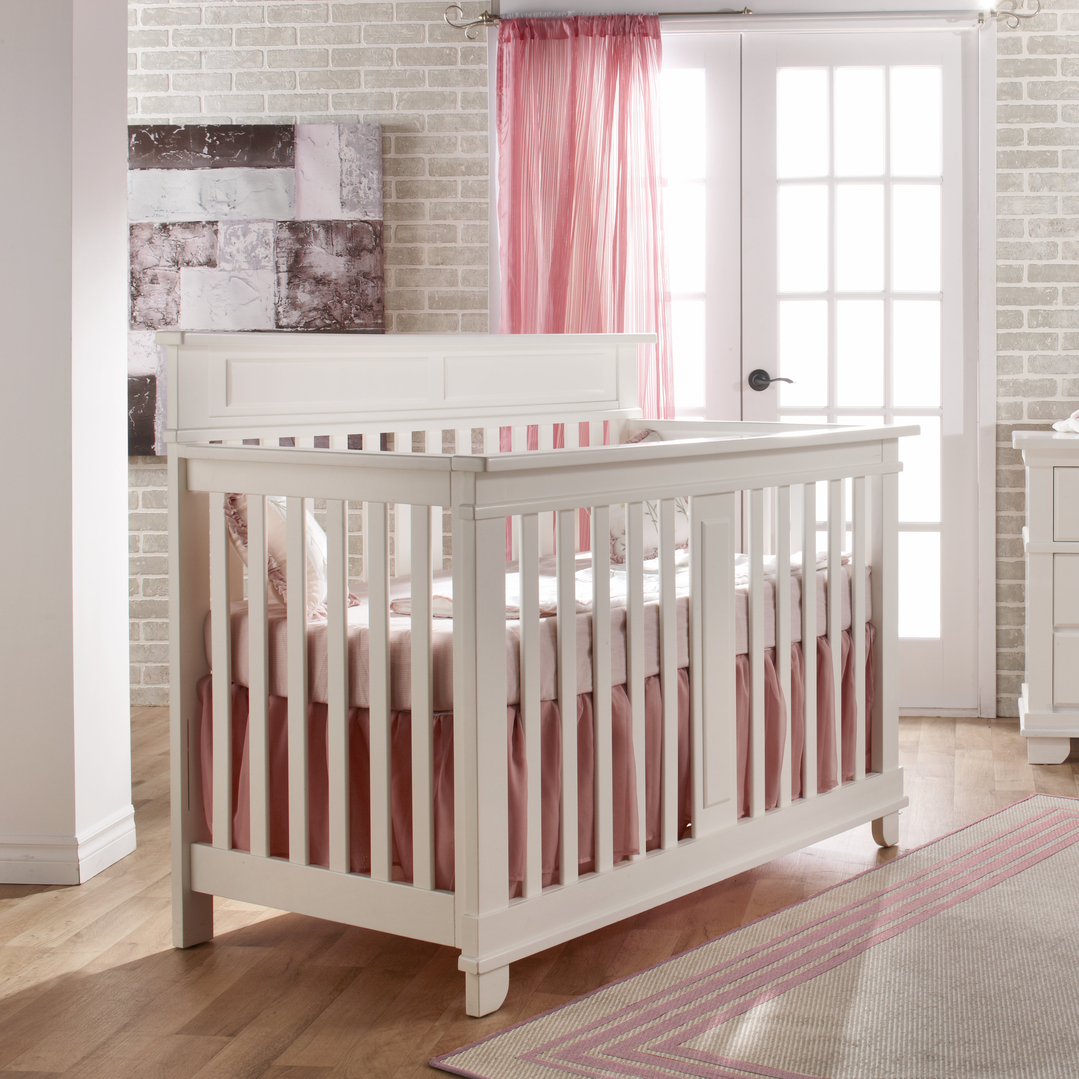 Harriet Bee Mallie Standard 4 In 1 Convertible Crib Wayfair