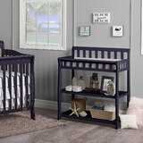 navy changing table