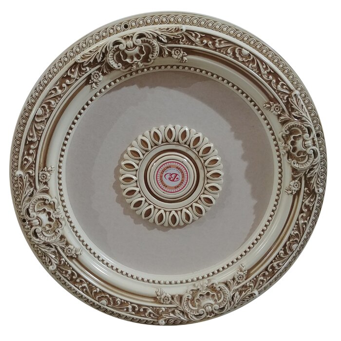 French Petite Round Ceiling Medallion