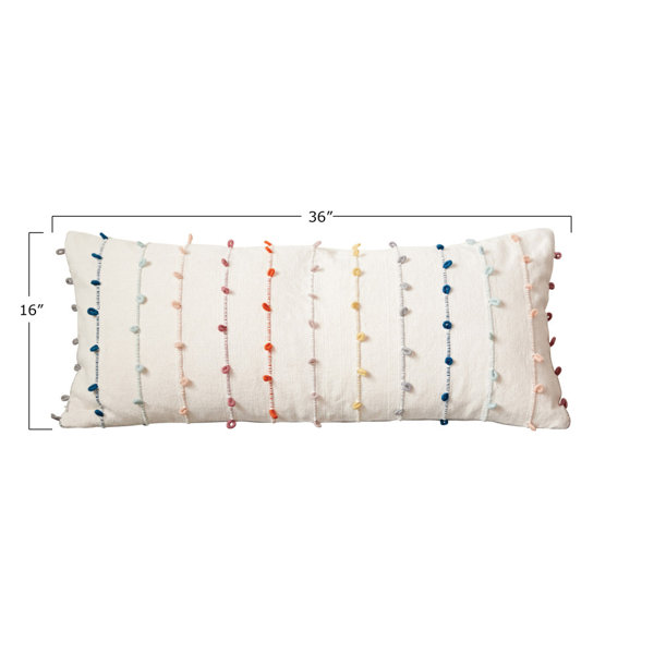 Mistana Cadence Rectangular Cotton Pillow Cover Insert Reviews Wayfair