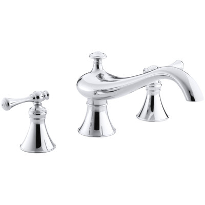 Kohler Revival Deck Mount Bath Faucet Trim For High Flow Valve