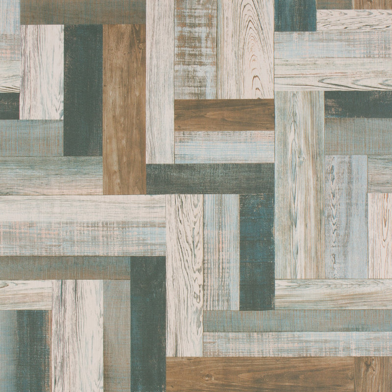 Millwood Pines Glenrock Intertwine Faux Wood 32 8 L X 20 8 W