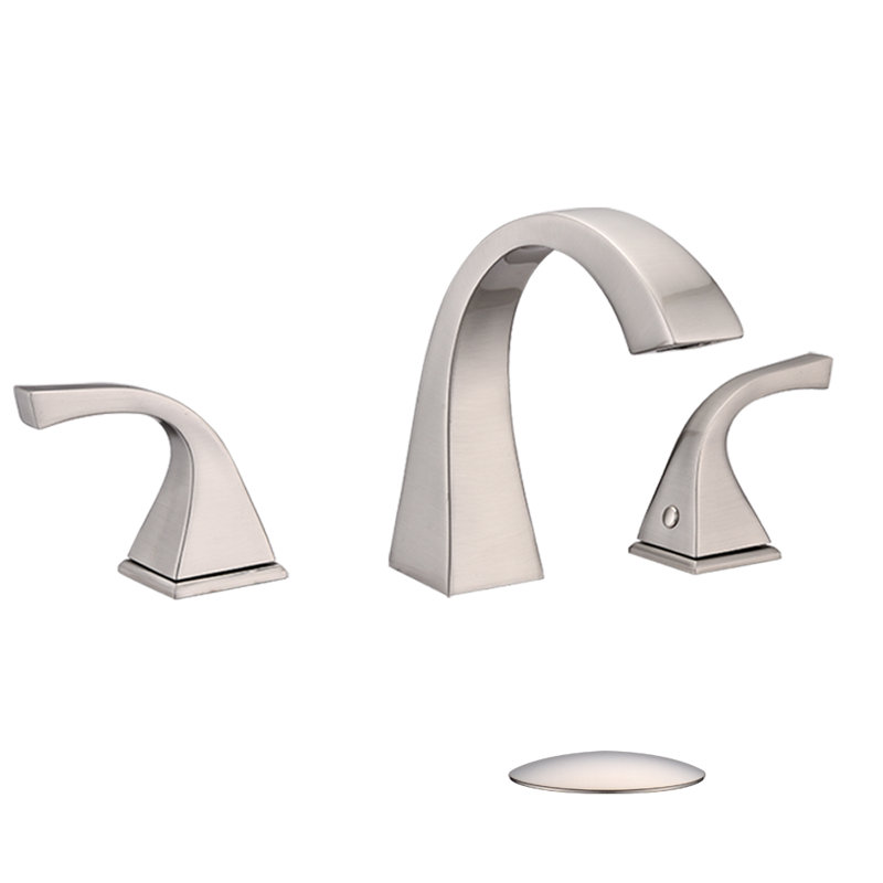 Renist Widespread Bathroom Faucet With Drain Assembly Reviews Wayfair
