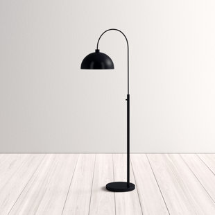 arc black table lamp