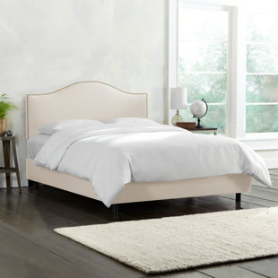 Go to store & view more images Dino Upholstered Panel Bed by Skyline Furniture