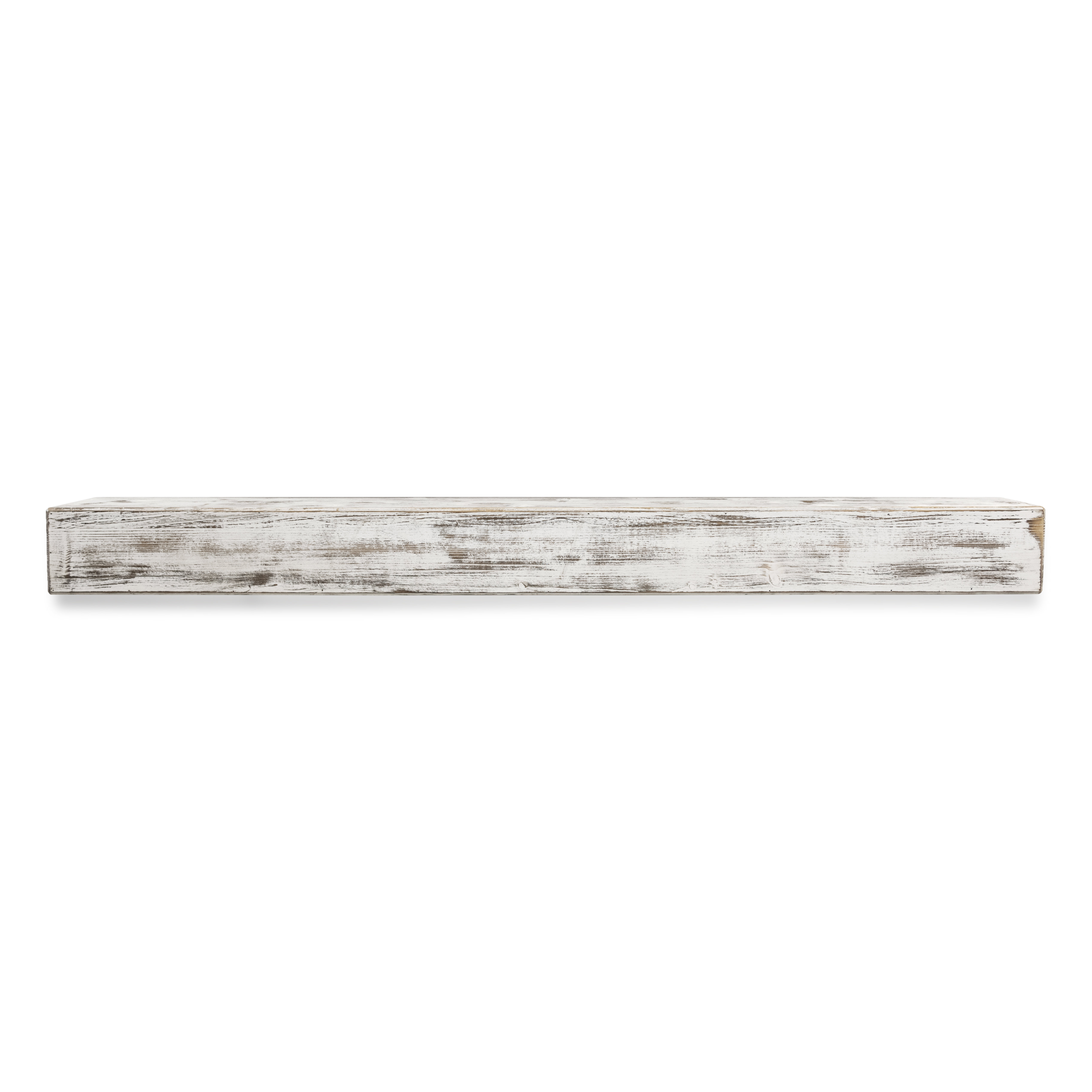Dogberry Collections Weathered Beam Fireplace Shelf Mantel & Reviews