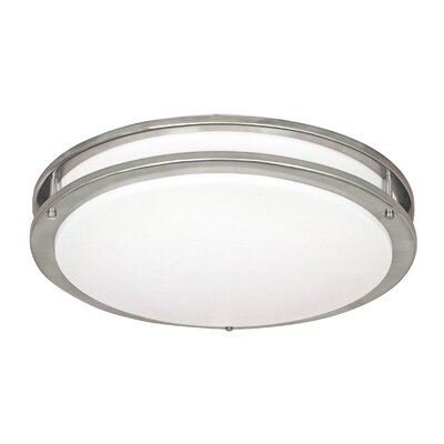 2 Light Flush Mount Nicor Lighting