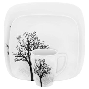 Square 16 Piece Dinnerware Set, Service for 4