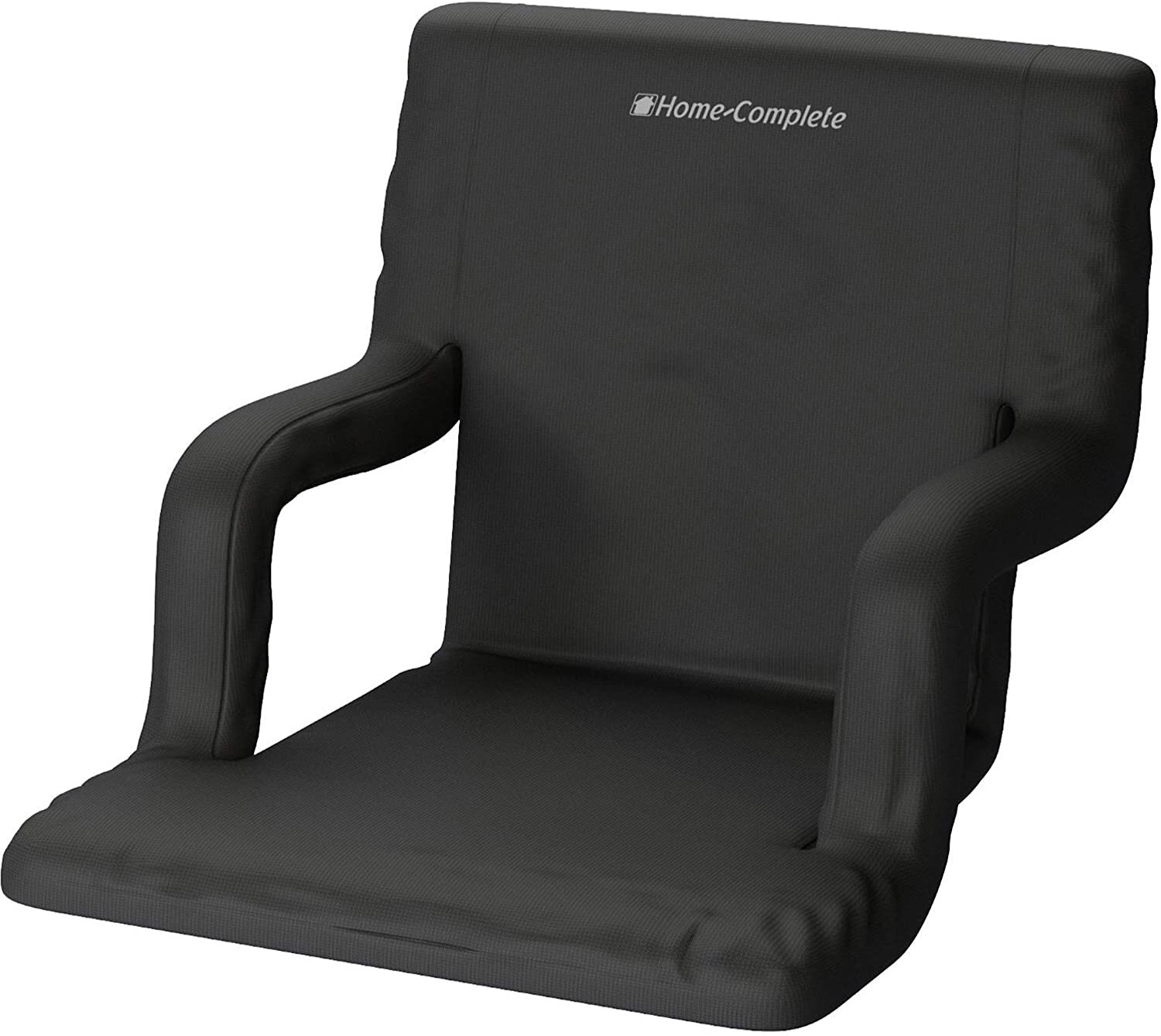 Lightweight Portable Bleacher Stadium Seats Chair Cushion with Pad Backrest 