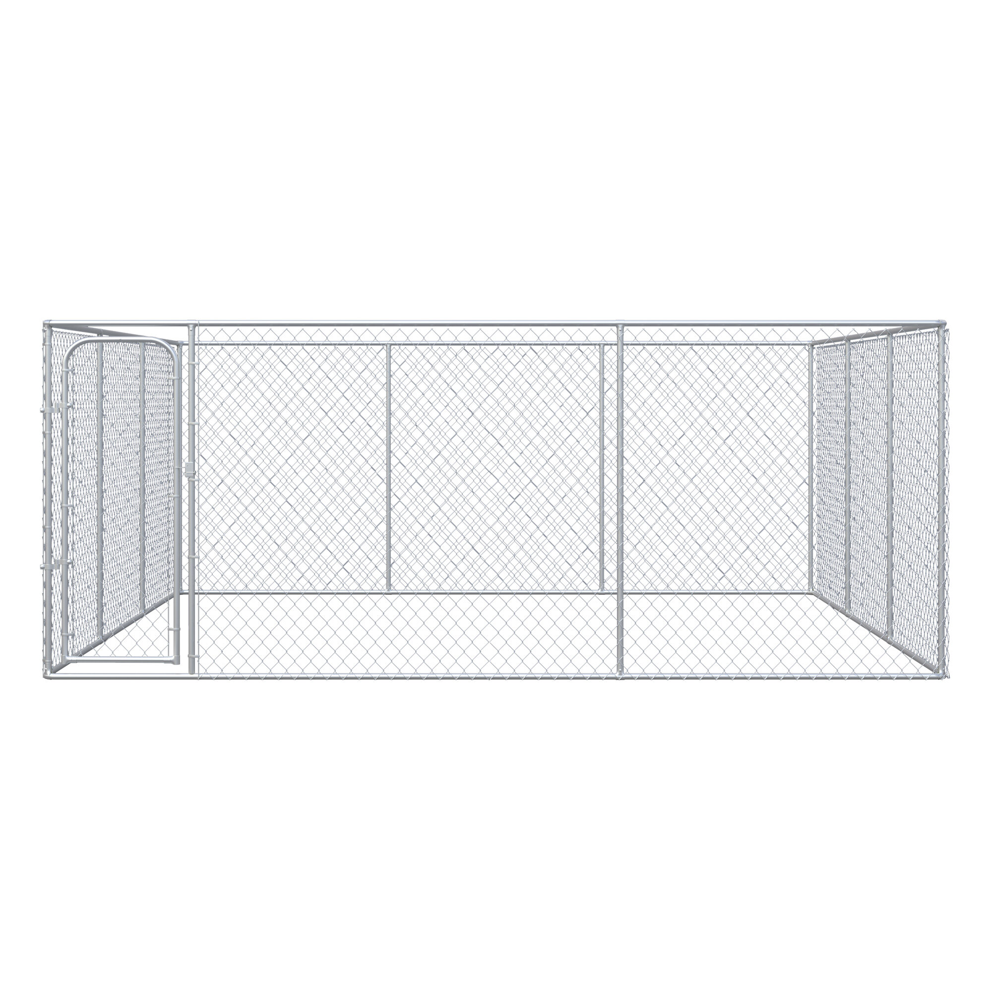 outside chain link dog kennels