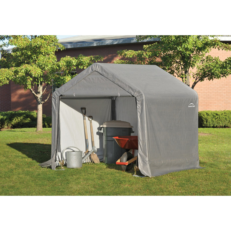 Shelterlogic 6 Ft W X 6 Ft D Plastic Storage Shed Reviews Wayfair