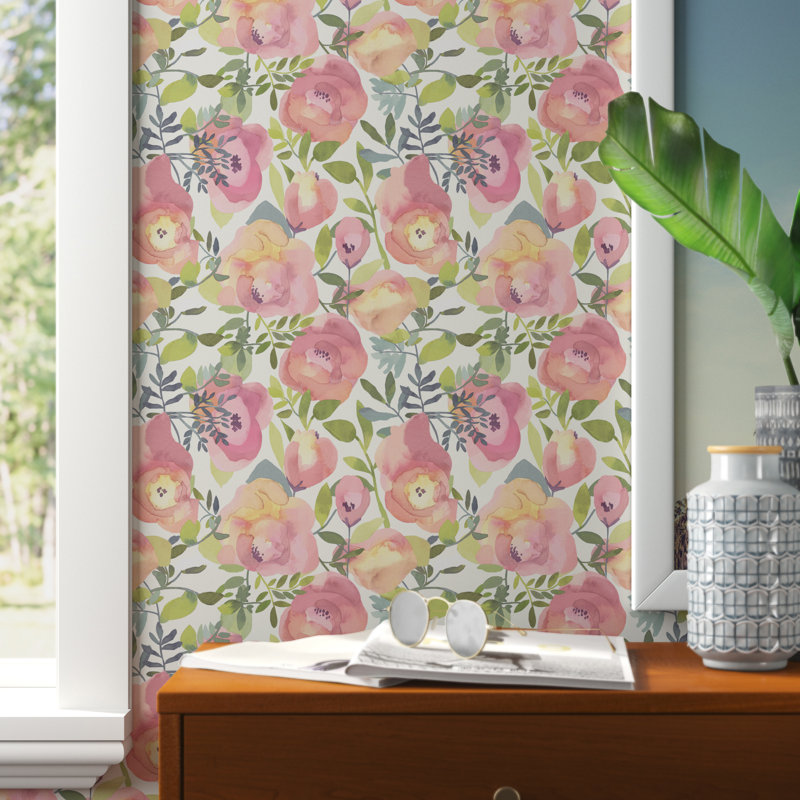Mattias 18 L X 20 5 W Peel And Stick Wallpaper Roll Reviews