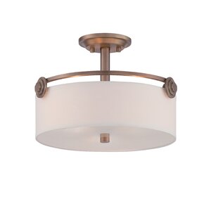 Calumet 3-Light Semi Flush Mount