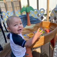 dino sand and water table