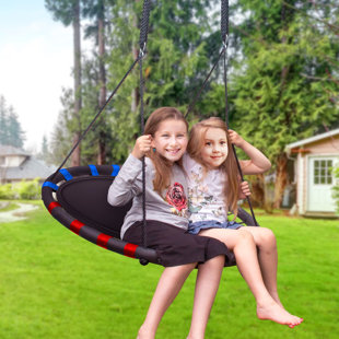 Outdoor Swings For Kids Wayfair Spinner Swing Kids Indoor Outdoor Mat