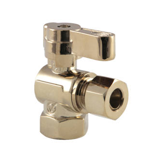 Kingston Brass Fauceture Compression Angle Valve Wayfair