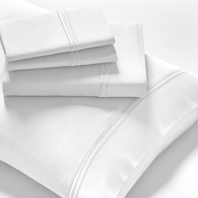 Premium Tencel Sheet Set PureCare Size: Queen, Color: White