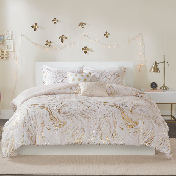 Metallic Gold Comforter Set Wayfair