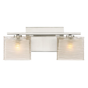 Best Denebola 2-Light Vanity Light By Latitude Run Wall Lights Denebola 2-Light Vanity Light By Latitude Run Wall Lights