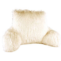 fuzzy fox bed rest pillow