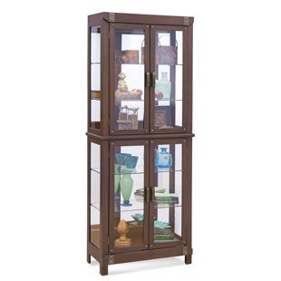 Go to store & view more images Philip Reinisch Co. Tribeca I Lighted Curio Cabinet