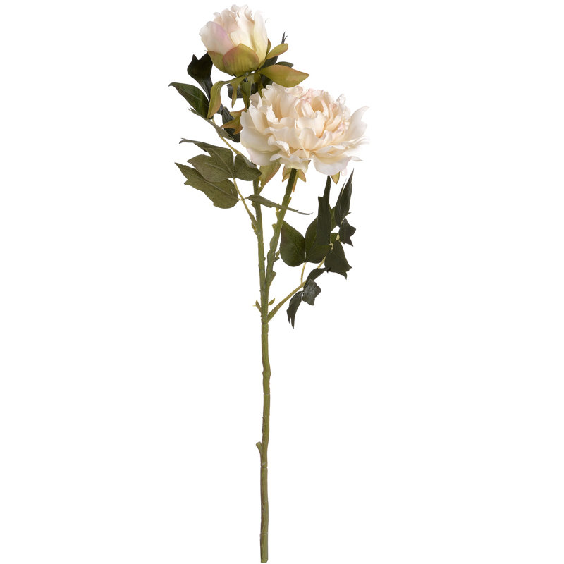 Hill Interiors Kunstblume Pfingstrose Stiel & Bewertungen | Wayfair.de