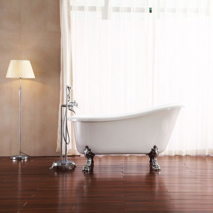 BT009G Elise 34" x 59" Freestanding Soaking Bathtub