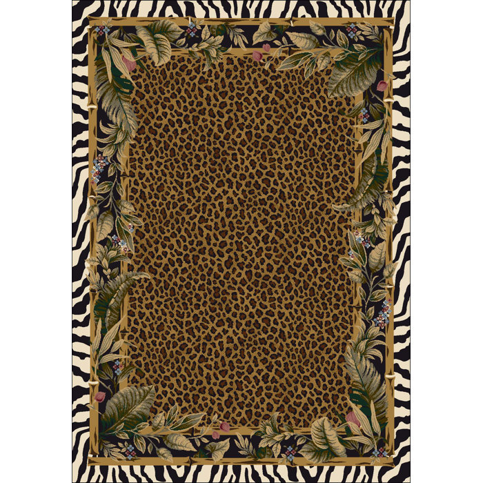 Judah Jungle Safari Skins Area Rug