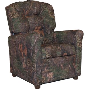 childs camo recliner with cup holder