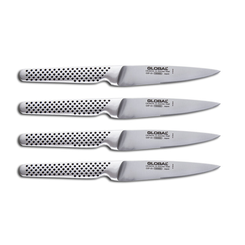 Global Knives Classic 4 Piece Steak Knife Set Wayfair