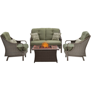 Sherwood 4 Piece Sofa Set with Cushions