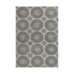 Allivia  Hand-Tufted Gray Area Rug