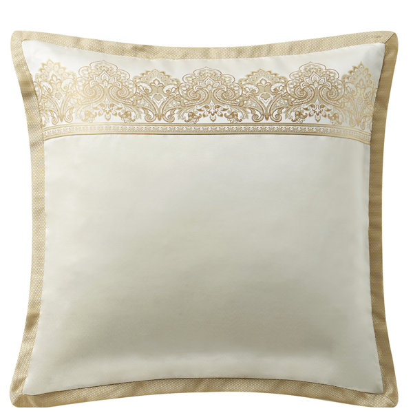 Oversize Euro Sham pillow covers decorative White Ivory Home Decor AllMade in US