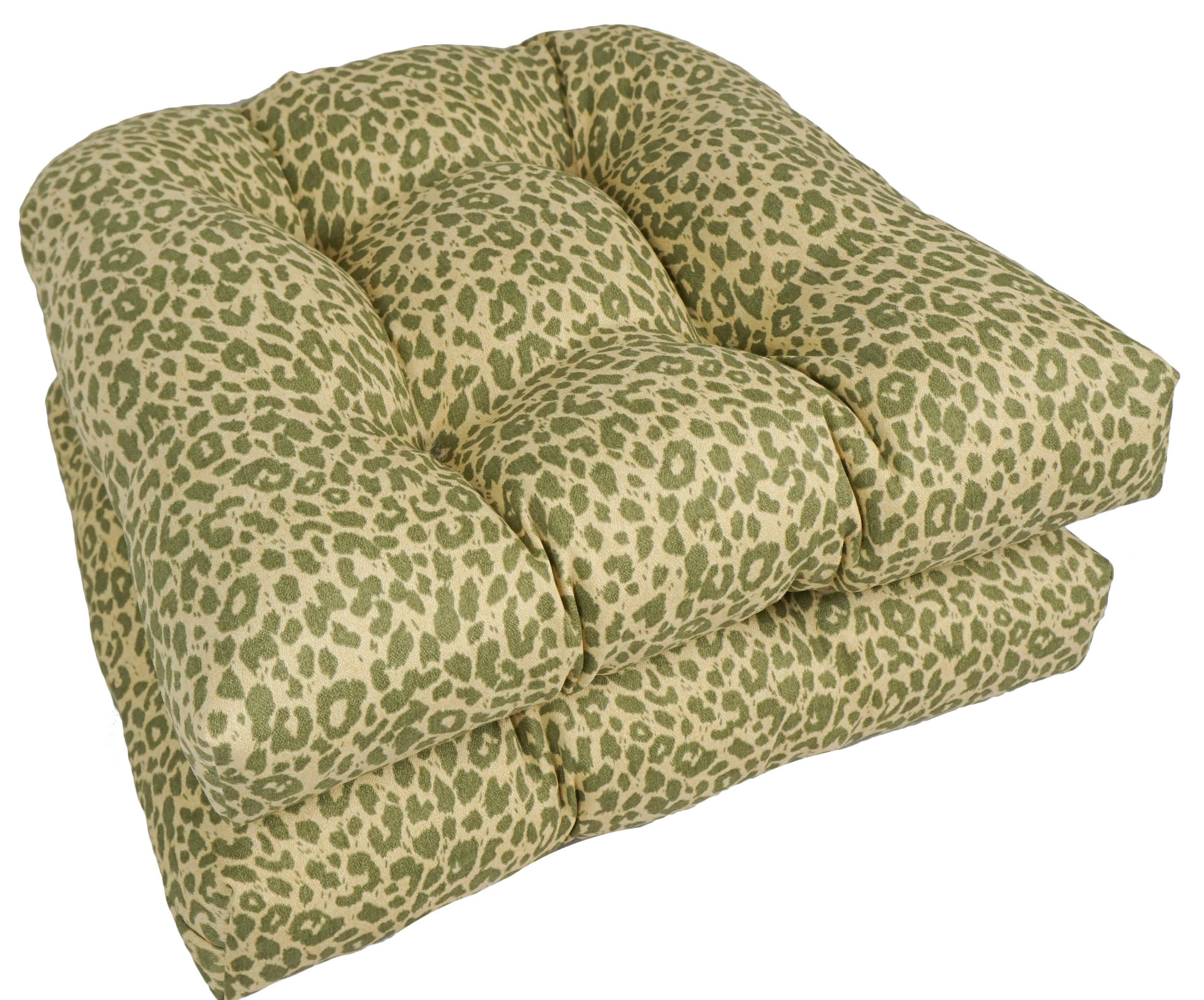 leopard chair cushions