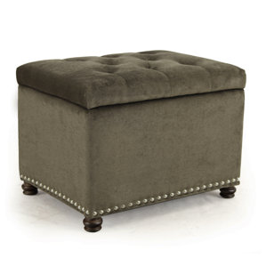 Grove Hill Accents Rectangular Tufted Storage Ottoman by Willa Arlo Interiors