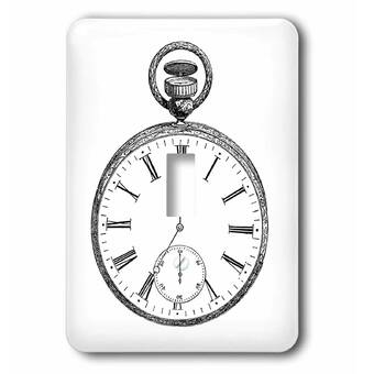 pocket watch with light