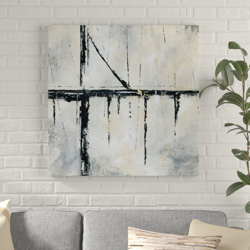 Williston Forge Urban Across Acrylic Painting Print On Wrapped