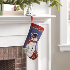 Details about   FROZEN ELSA & ANNA CHRISTMAS STOCKING PRINTED SATIN WITH PLUSH TOP 18” NEW BLUE 