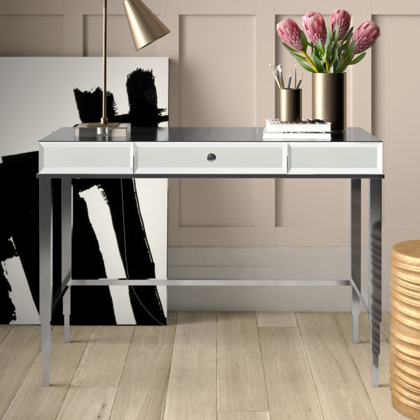 wayfair mirrored desk